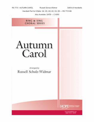 Book cover for Autumn Carol