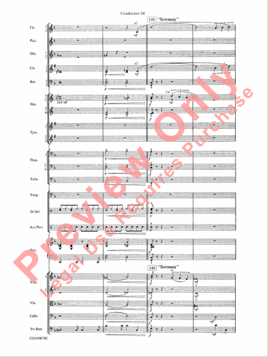 Leroy Anderson Favorites Leroy Anderson Favorites Full Orchestra scores gallery preview page 37