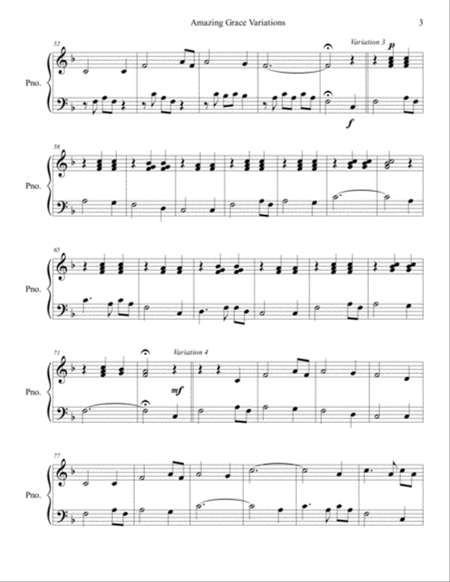 Five Hymns for Solo Piano image number null