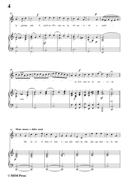 Carissimi-Vittoria, mio core in C Major, for Voice and Piano image number null
