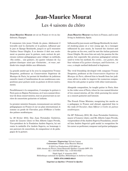 Les 4 saisons du chôro