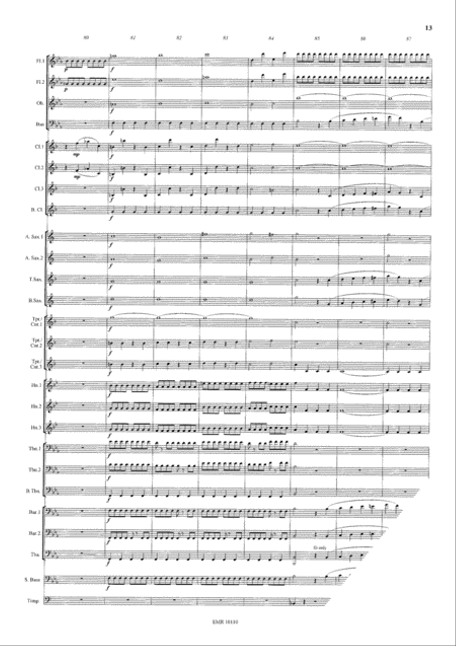 The Marriage Of Figaro The Marriage Of Figaro Concert Band scores gallery preview page 14