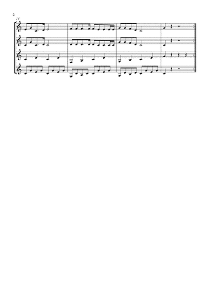 Jingle Bells - horn quartet image number null