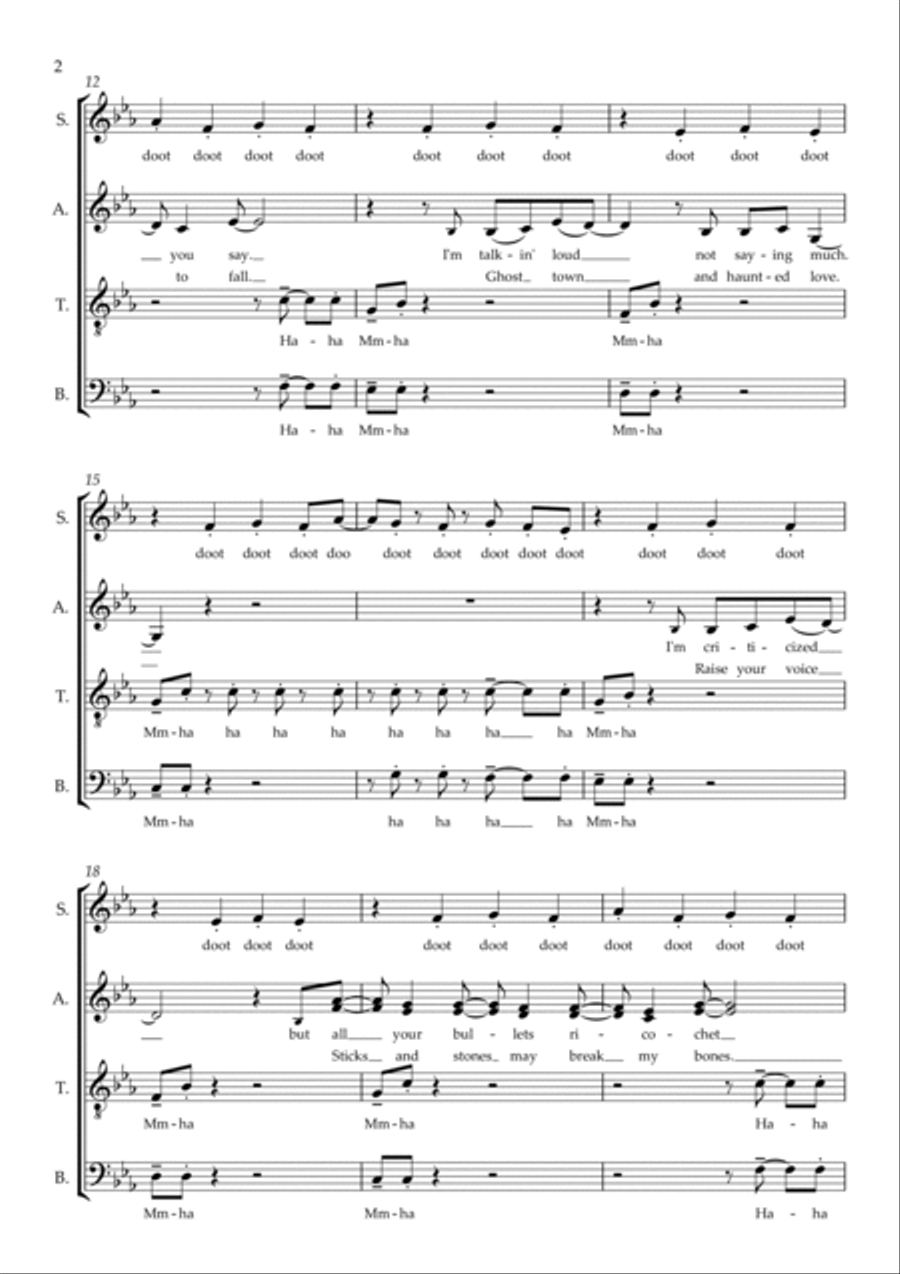 Titanium 4-Part scores gallery preview page 2