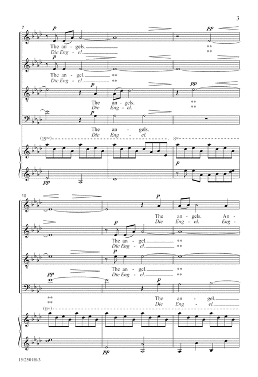 The Angels (Die Engel) The Angels (Die Engel) 4-Part scores gallery preview page 4