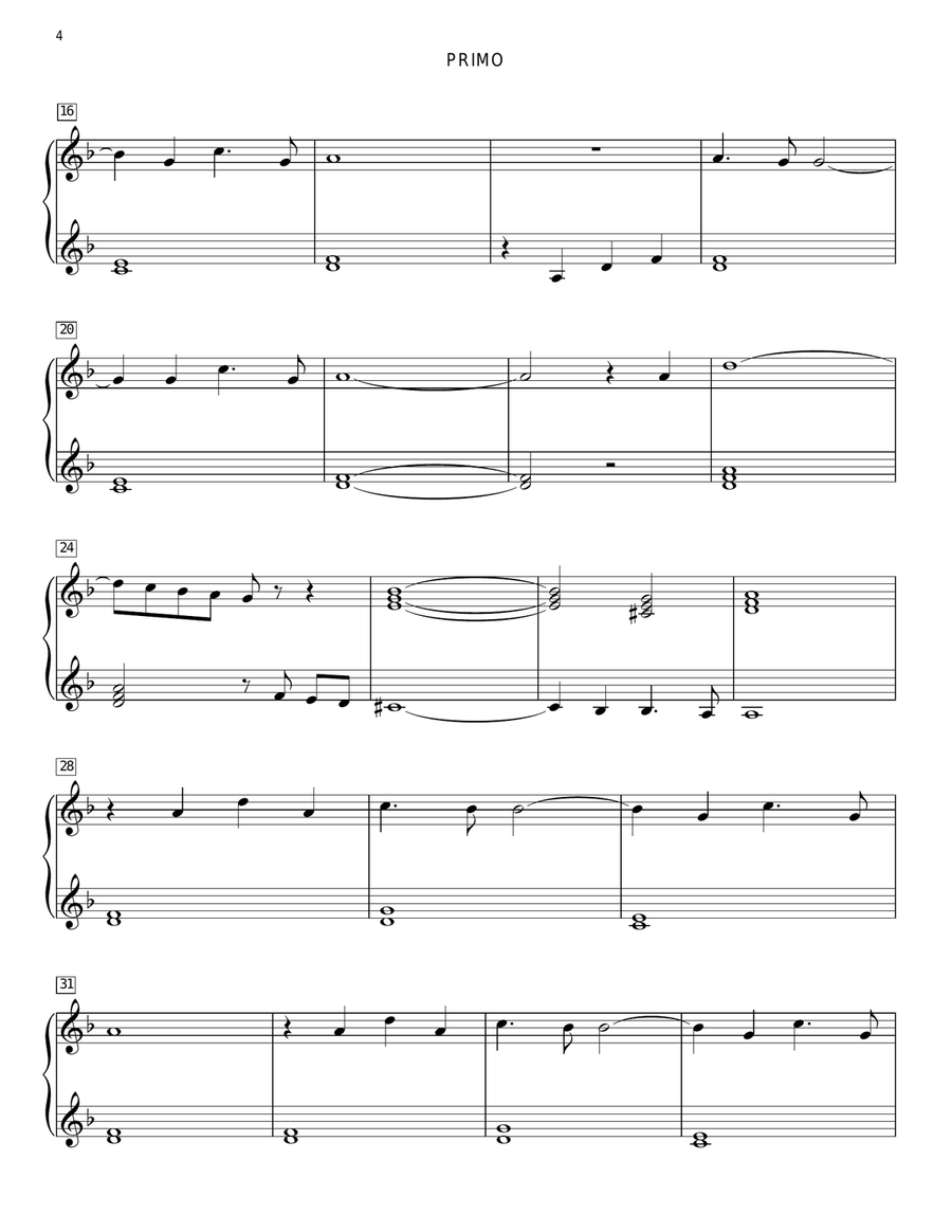 The Phantom Of The Opera Piano Duet scores gallery preview page 4