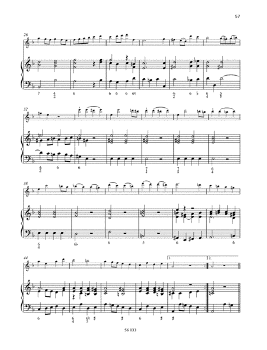 Sonata D minor, TWV 41:d4 Alto Recorder scores gallery preview page 4