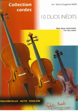10 Duos Inedits Pour Deux Violoncelles Vol.1