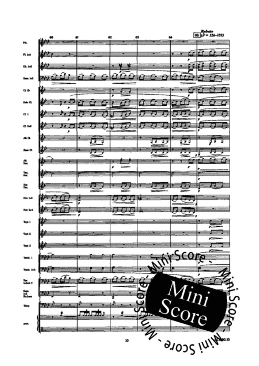 Wald Sinfonie Concert Band scores gallery preview page 18