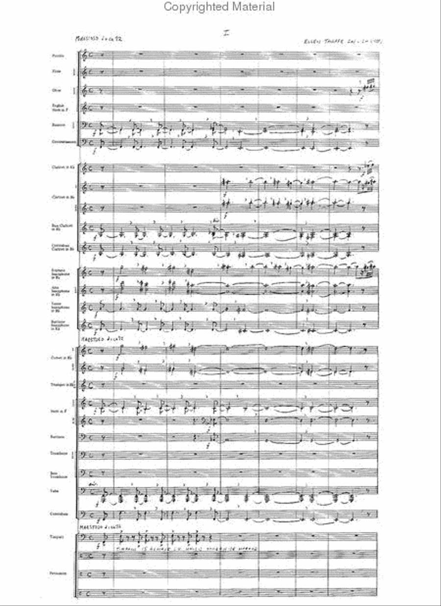 Ceremonies Concert Band scores gallery preview page 2