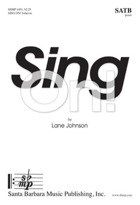 Book cover for Sing On! - SATB Octavo