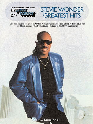 Book cover for Stevie Wonder – Greatest Hits