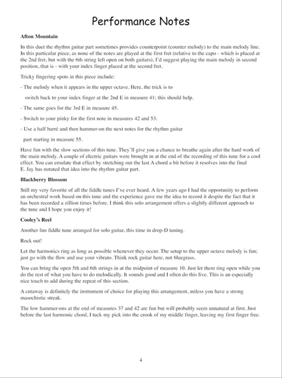 The Stephen Bennett Flatpicking Collection Acoustic Guitar scores gallery preview page 4