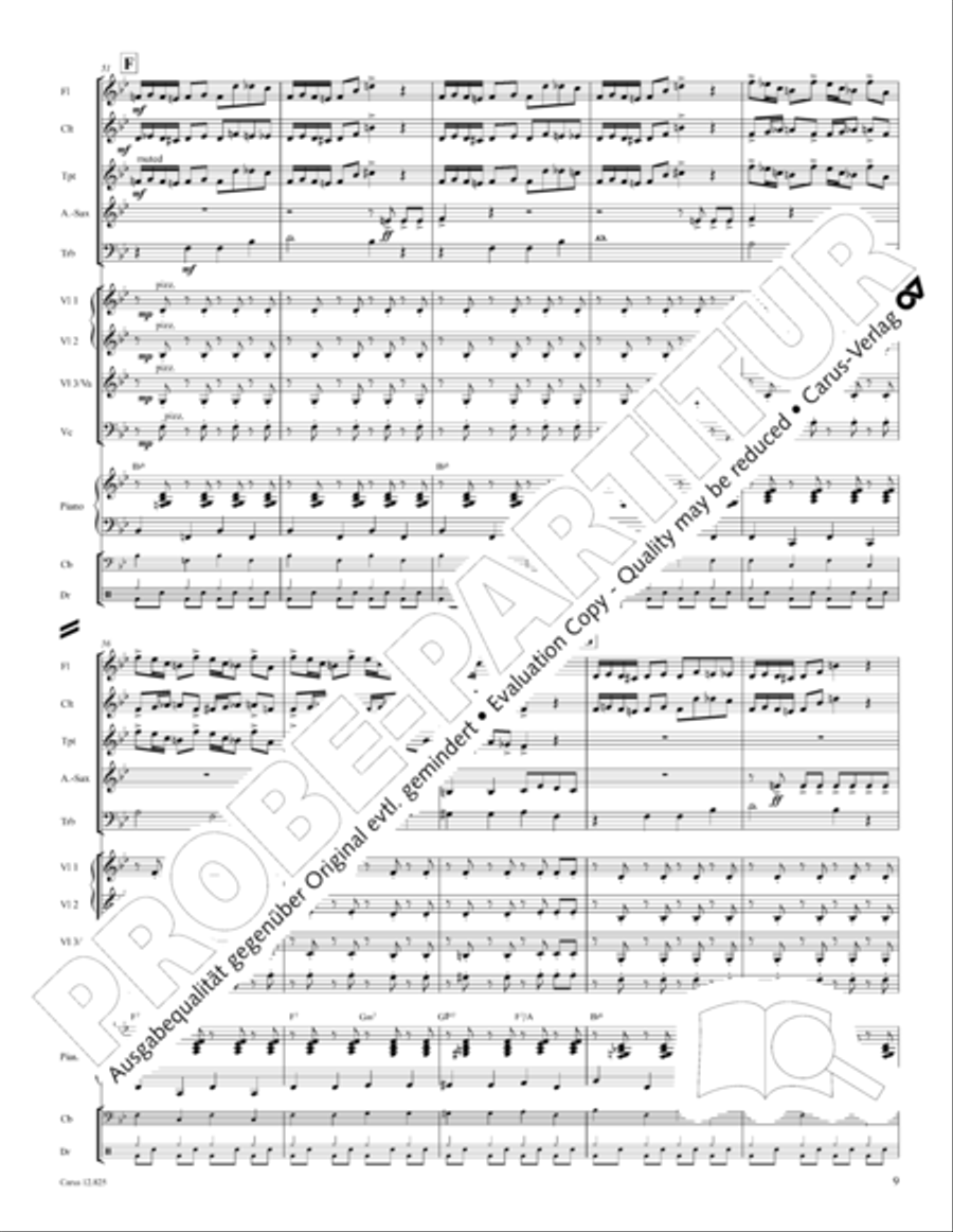 Circus Allegro Circus Allegro Choir scores gallery preview page 10