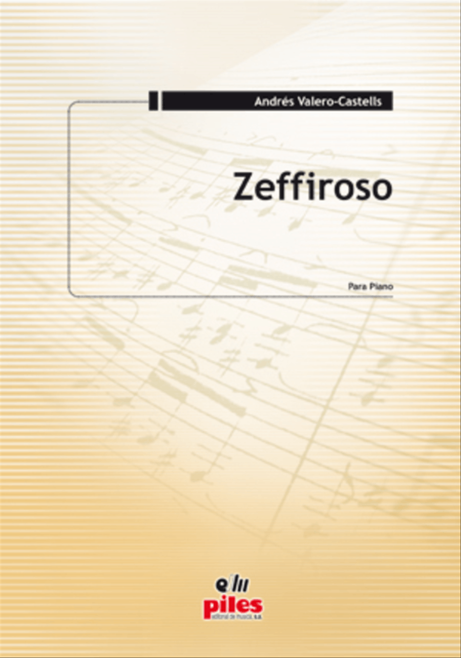 Zeffiroso Zeffiroso Piano Solo scores gallery preview page 1