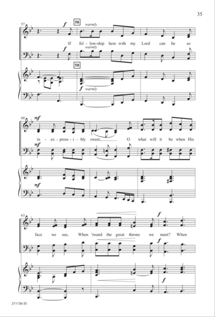 Marching to Zion Marching to Zion 4-Part scores gallery preview page 41