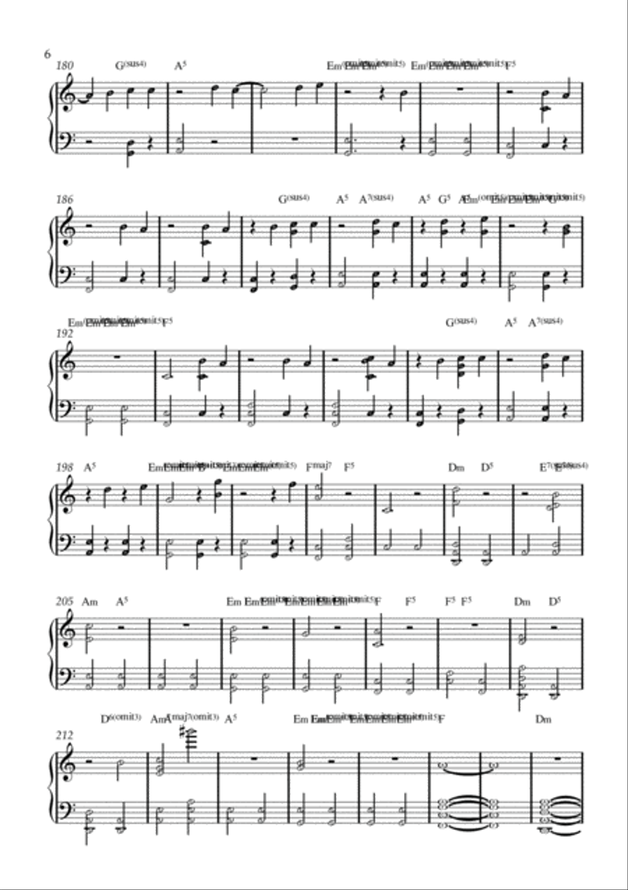 Holy Is The One Holy Is The One Easy Piano scores gallery preview page 6