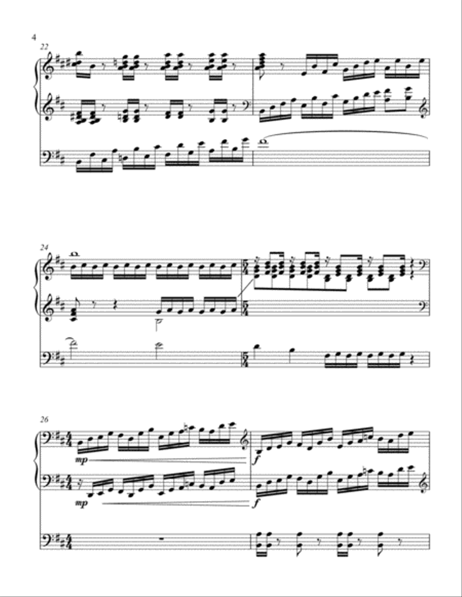 Te Deum Organ Solo scores gallery preview page 4