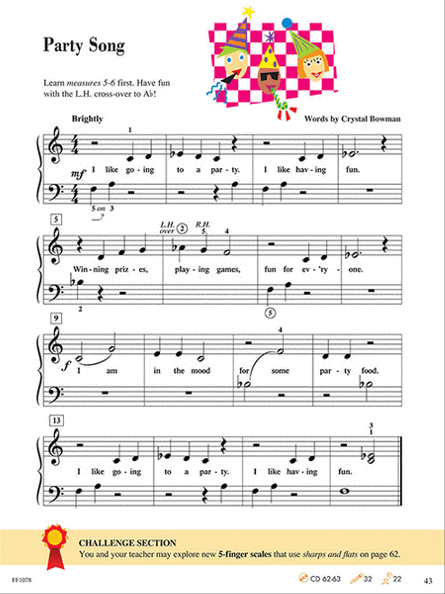 Piano Adventures Level 1 - Lesson Book (2nd Edition)