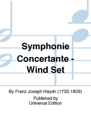 Book cover for Symphonie Concertante - Wind Set