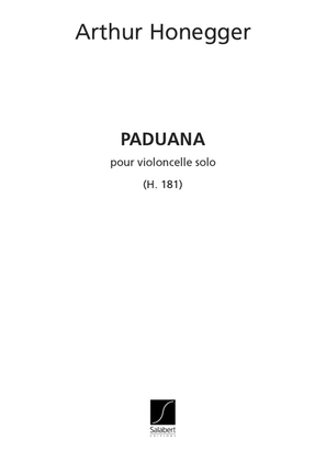 Book cover for Paduana