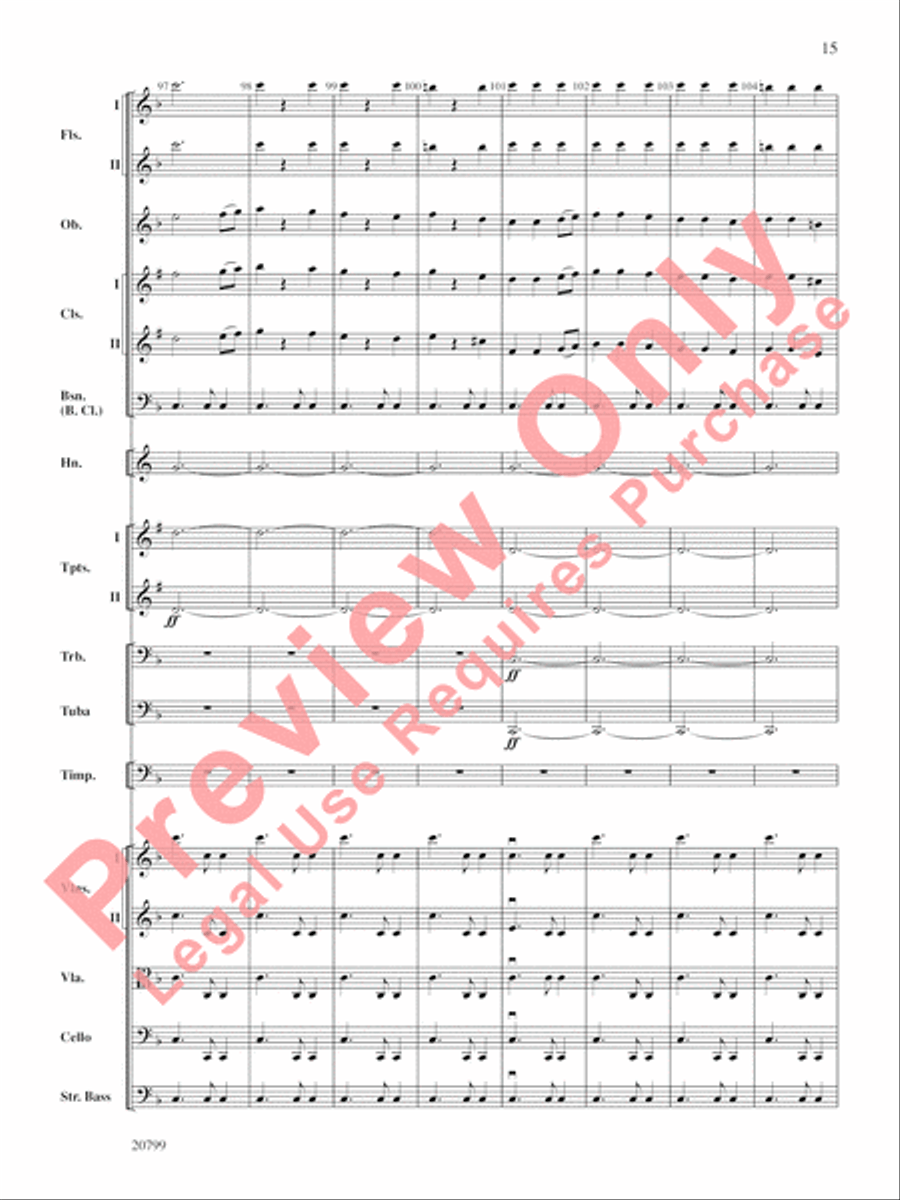Symphony No. 9 Full Orchestra scores gallery preview page 16
