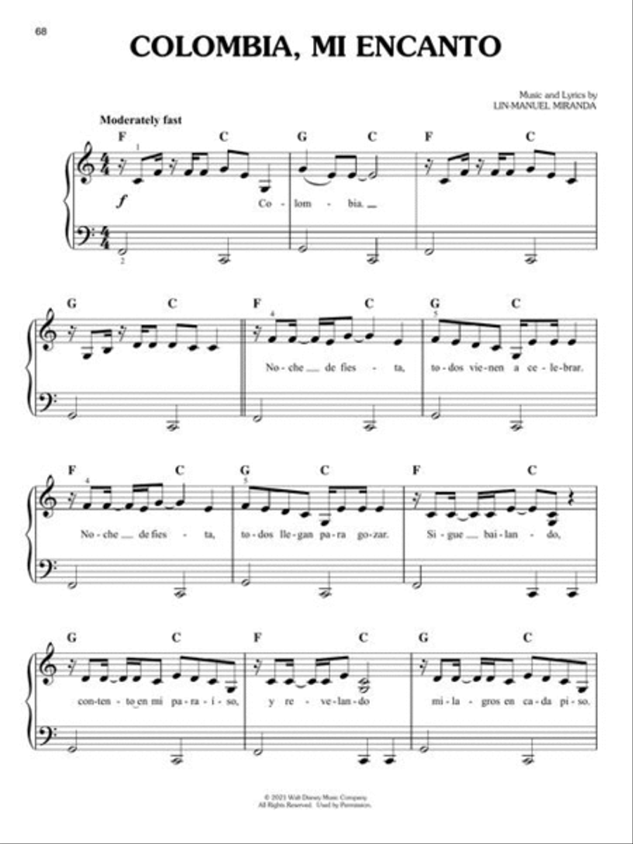 Encanto (Easy Piano)