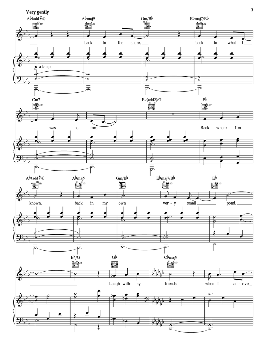 Legally Blonde Piano, Vocal scores gallery preview page 3