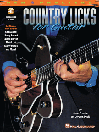 Book cover for Country Licks for Guitar