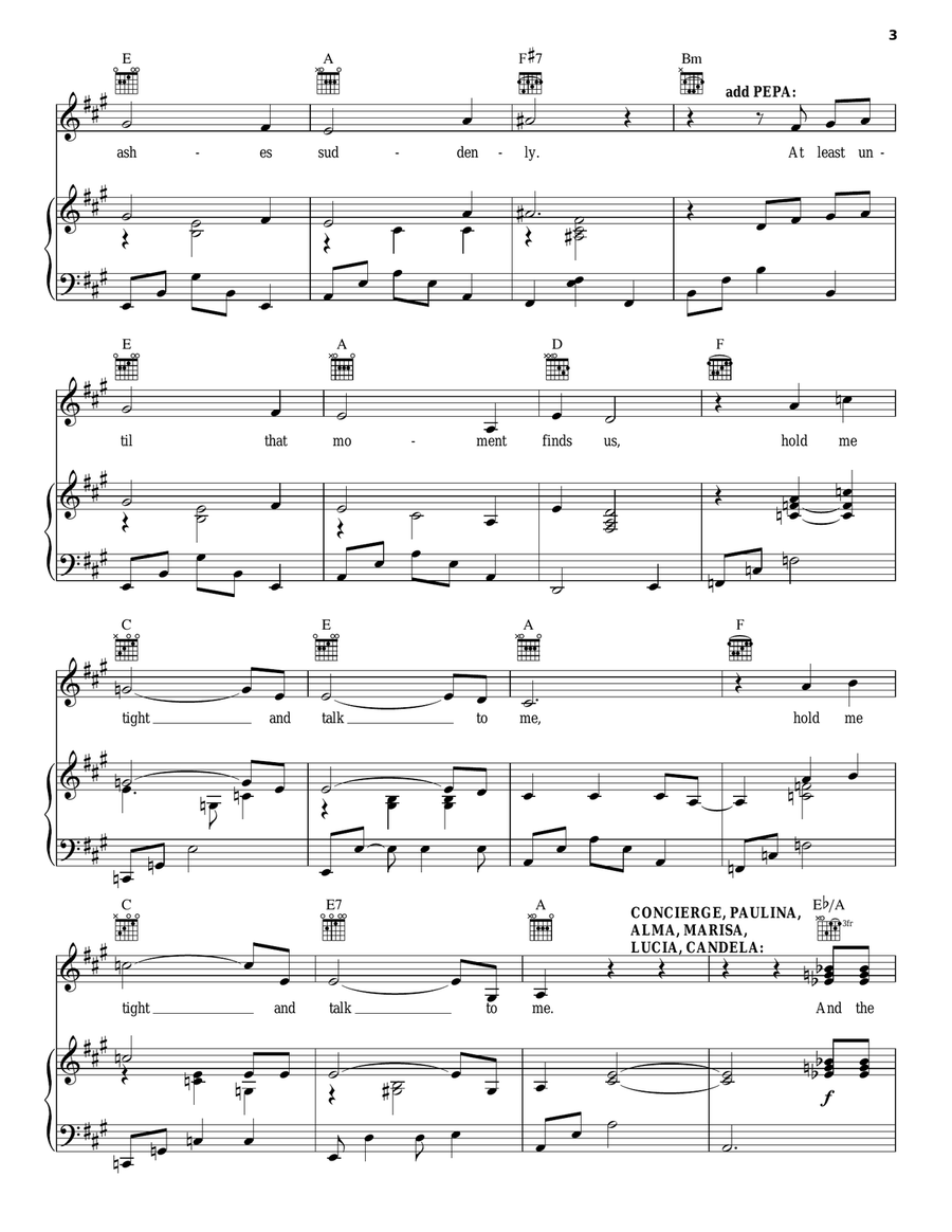 Shoes From Heaven (from Women On The Verge Of A Nervous Breakdown) Acoustic Guitar scores gallery preview page 3