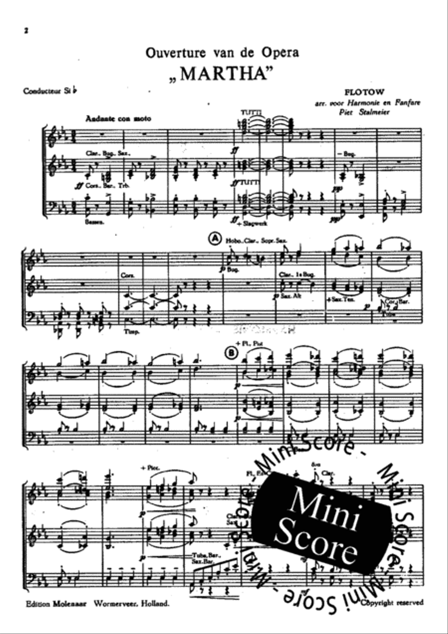 Martha Fanfare Band scores gallery preview page 3