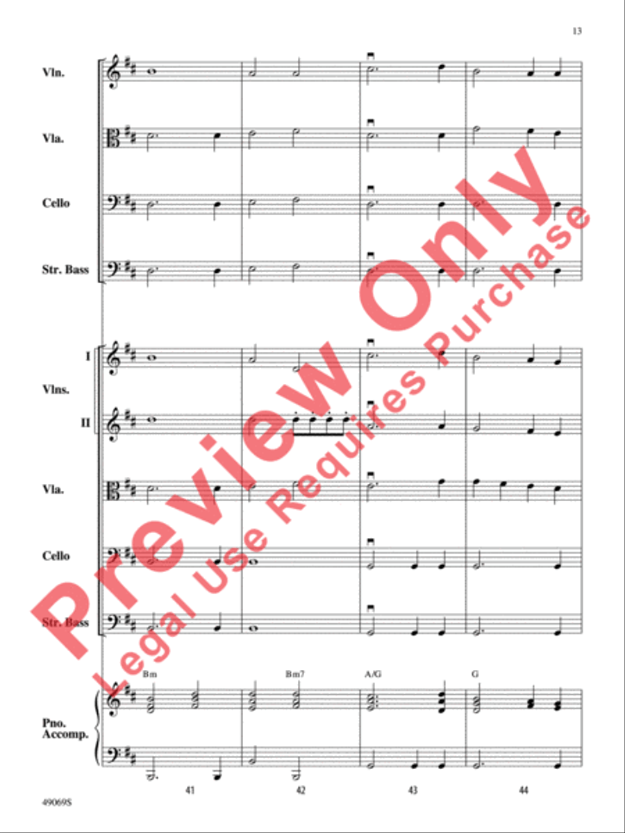Hunters of Avatar Hunters of Avatar String Orchestra scores gallery preview page 14