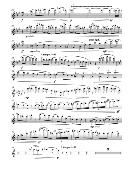 Scherzo Pastoral for flute & piano image number null