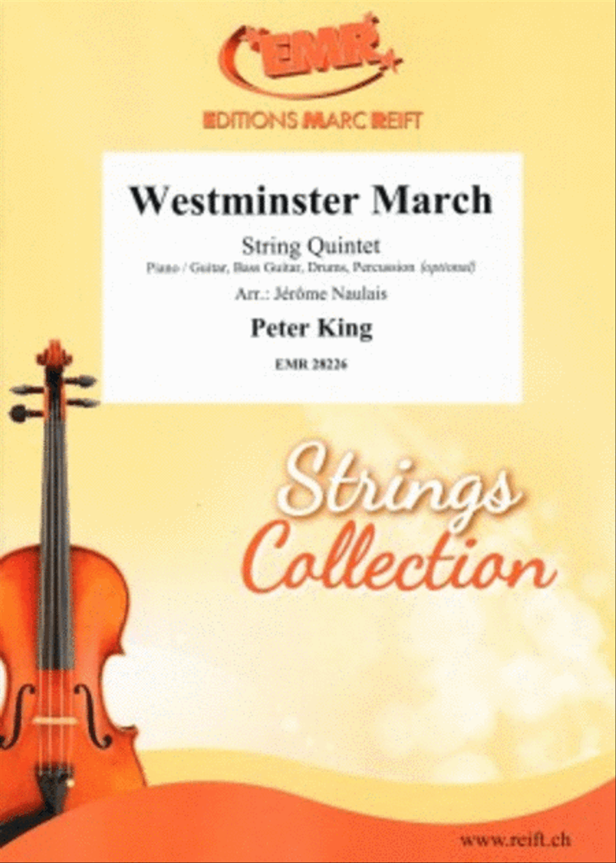 Westminster March String Quintet scores gallery preview page 1