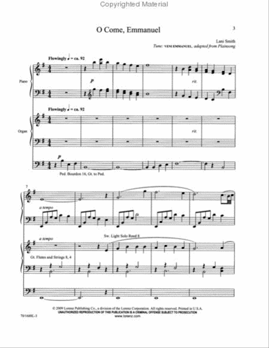 From Advent to Epiphany Organ scores gallery preview page 2