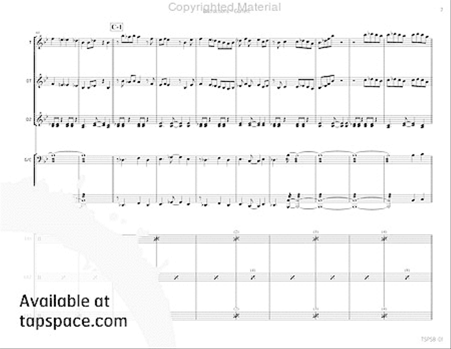 Distractions Steel Drum Band scores gallery preview page 10