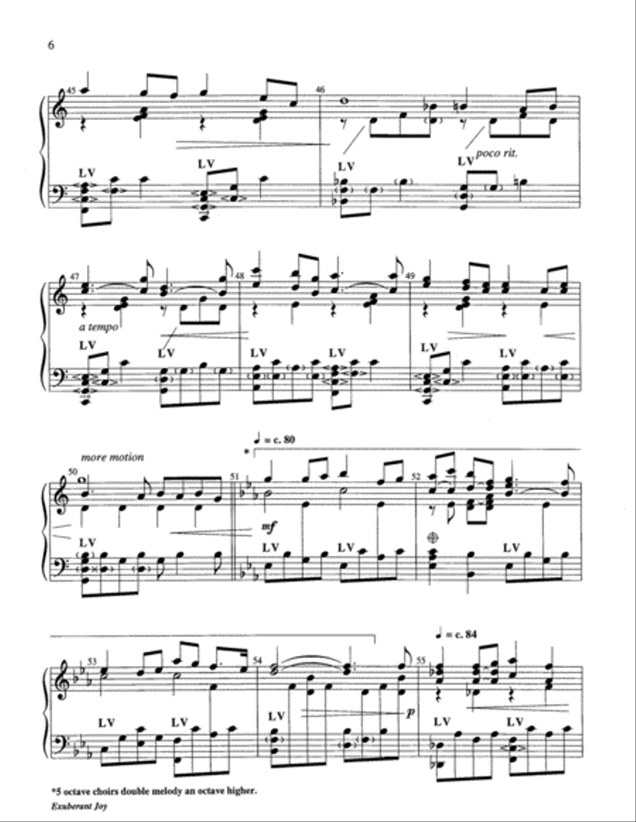 Exuberant Joy Exuberant Joy 5-Octaves scores gallery preview page 15