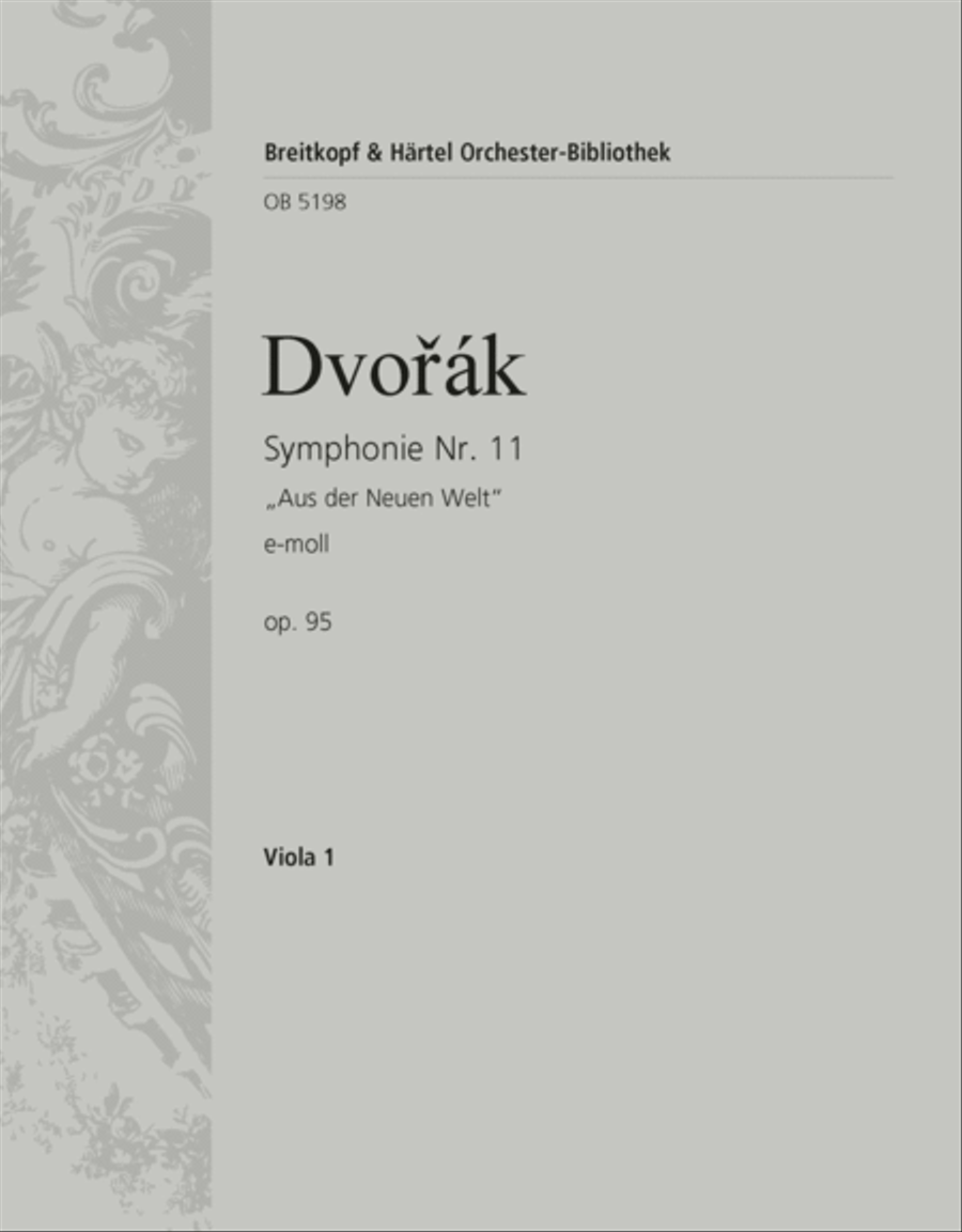 Symphony No. 9 in E minor Op. 95 Orchestra scores gallery preview page 1