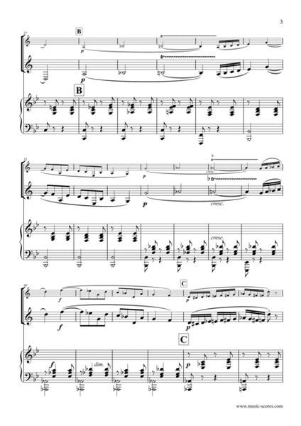 Godard - Allegretto - No.1 from Op. 116 Suite de 3 Morceaux - Bass Clarinet image number null