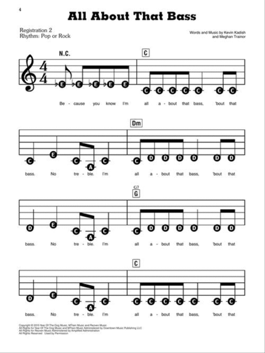 Songs of the 2010s: The New Decade Series – Updated Edition Electronic Keyboard scores gallery preview page 5