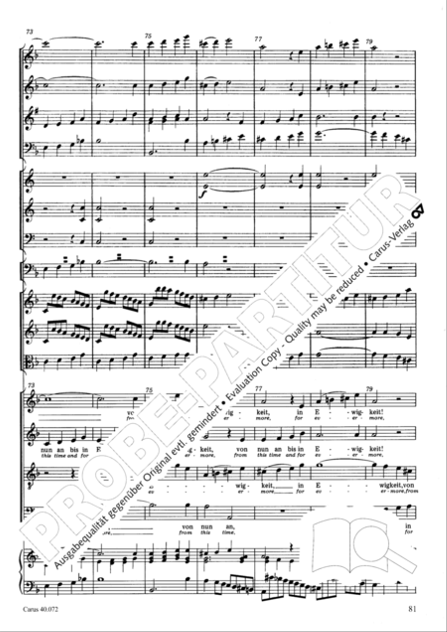 Psalm 42 Psalm 42 4-Part scores gallery preview page 81