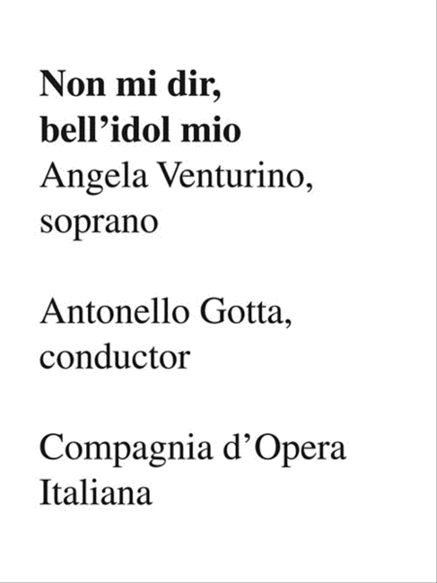 Mozart Arias for Soprano Voice Solo scores gallery preview page 6