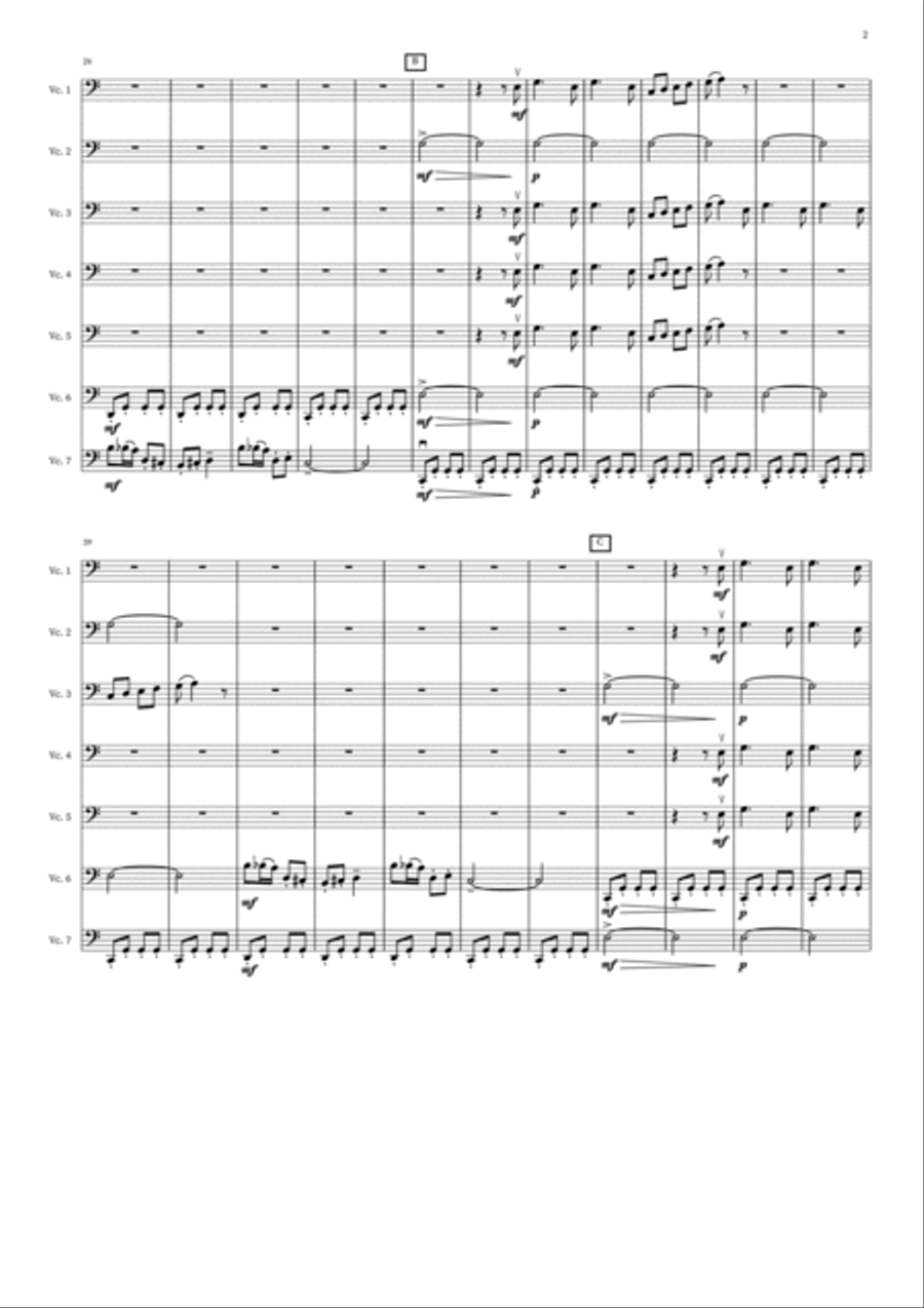 So Long, Farewell School and Community scores gallery preview page 2