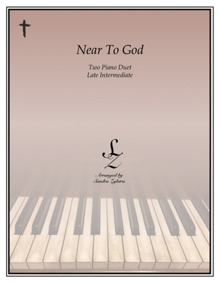 Book cover for Near To God (2 piano duet)