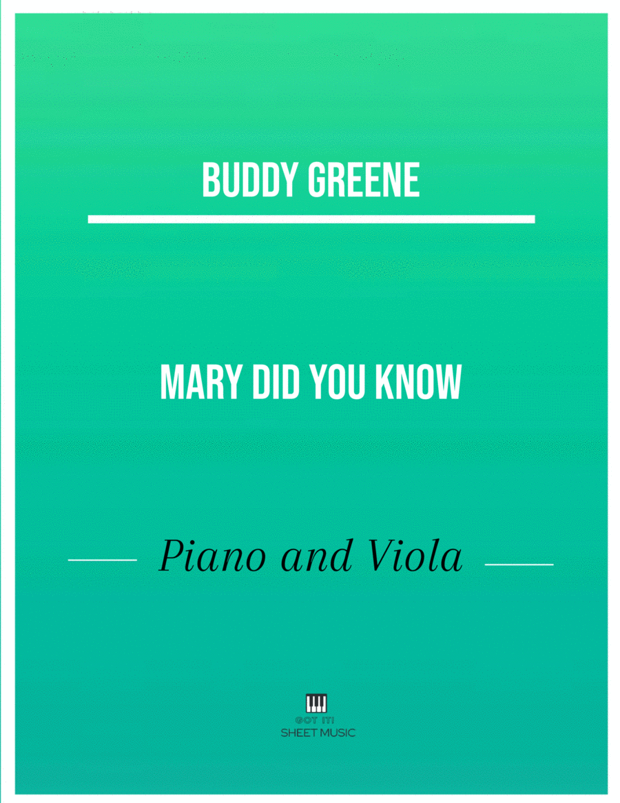 Mary, Did You Know? Small Ensemble scores gallery preview page 1