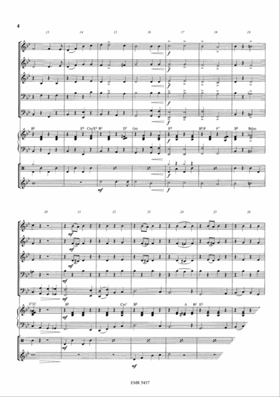 Glory Glory Halleluja Glory Glory Halleluja Concert Band scores gallery preview page 5