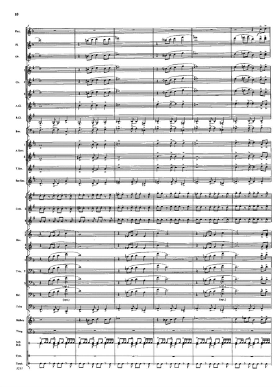Aventura Concert Band scores gallery preview page 9