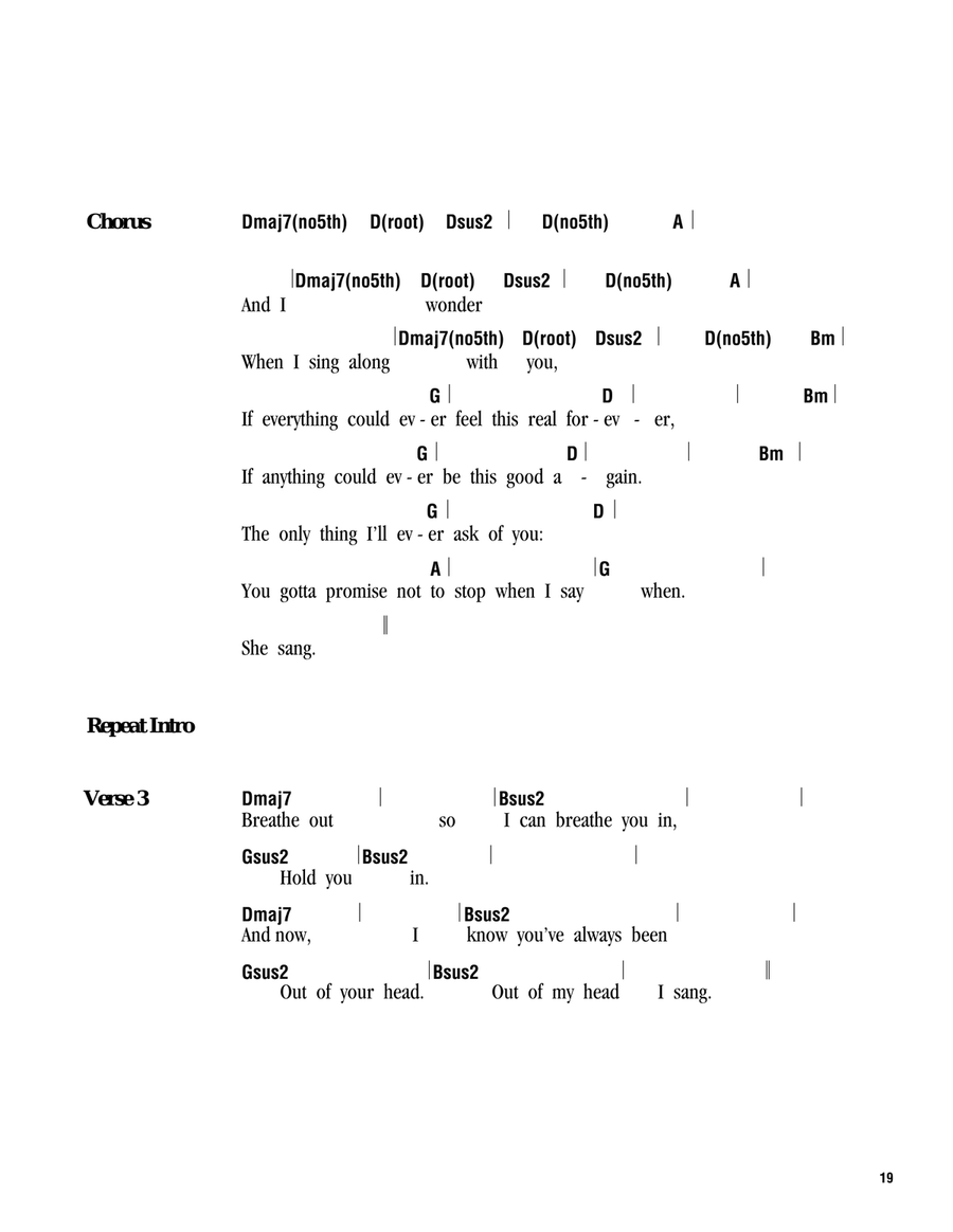 Everlong Everlong Acoustic Guitar scores gallery preview page 2