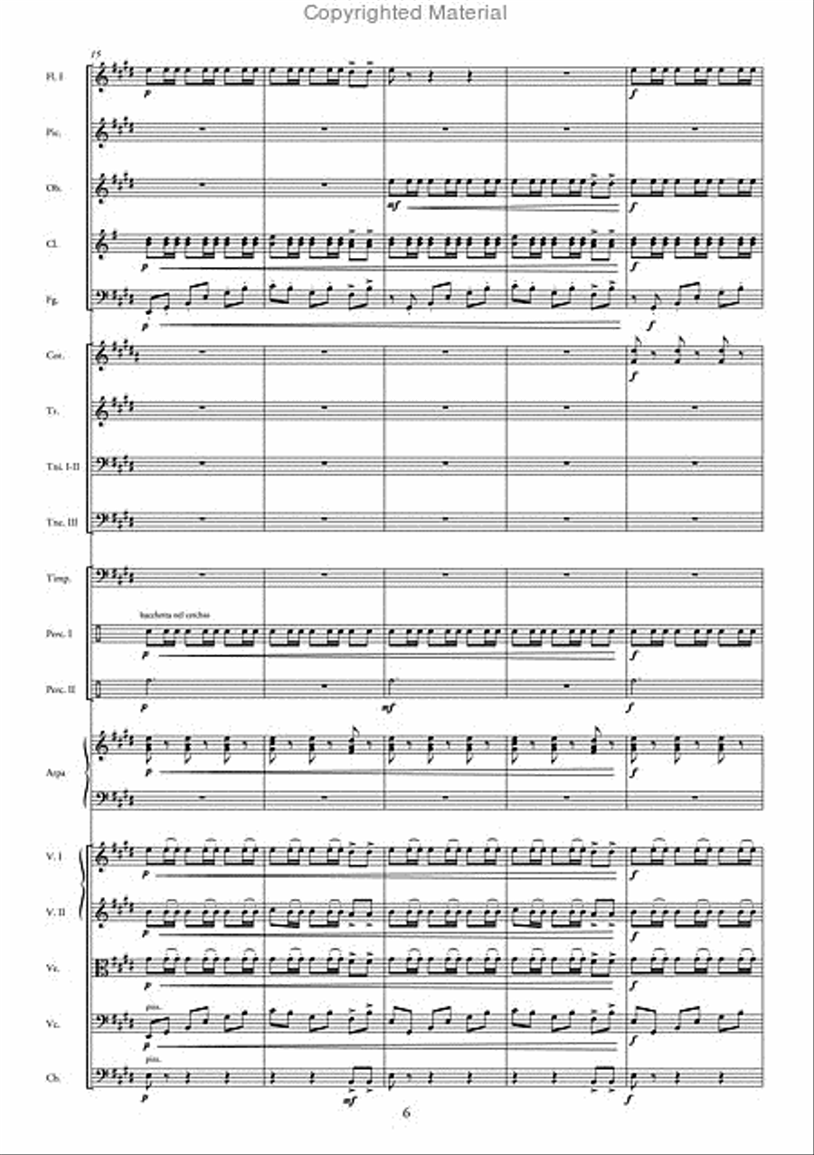 La rosa del azafrán (partitura) 4-Part scores gallery preview page 4
