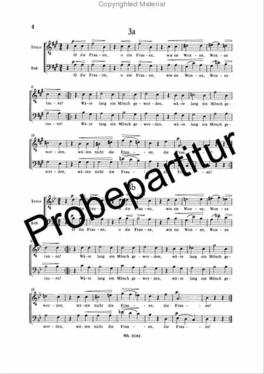 Love Songs Op. 52 4-Part scores gallery preview page 5